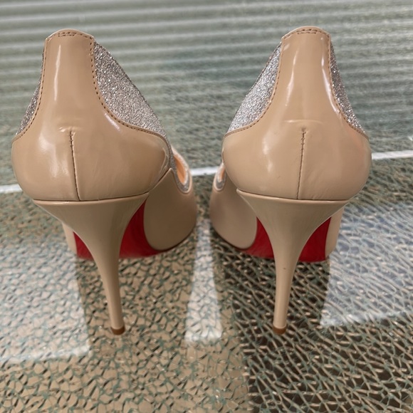 CHRISTIAN LOUBOUTIN Paris Heels -NEVER WORN - Picture 5 of 12
